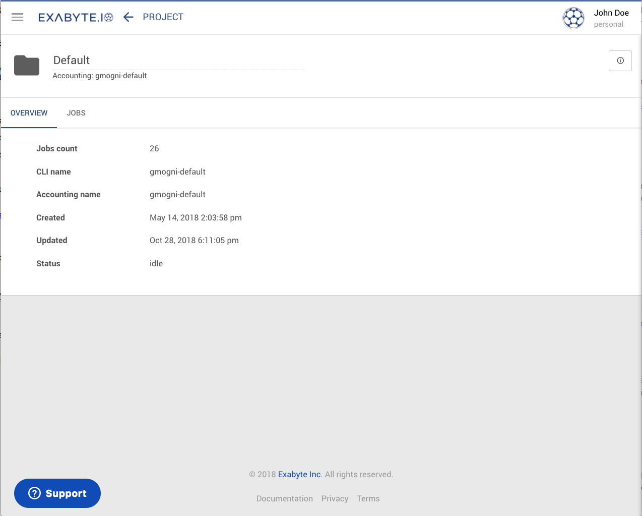 Overview Tab