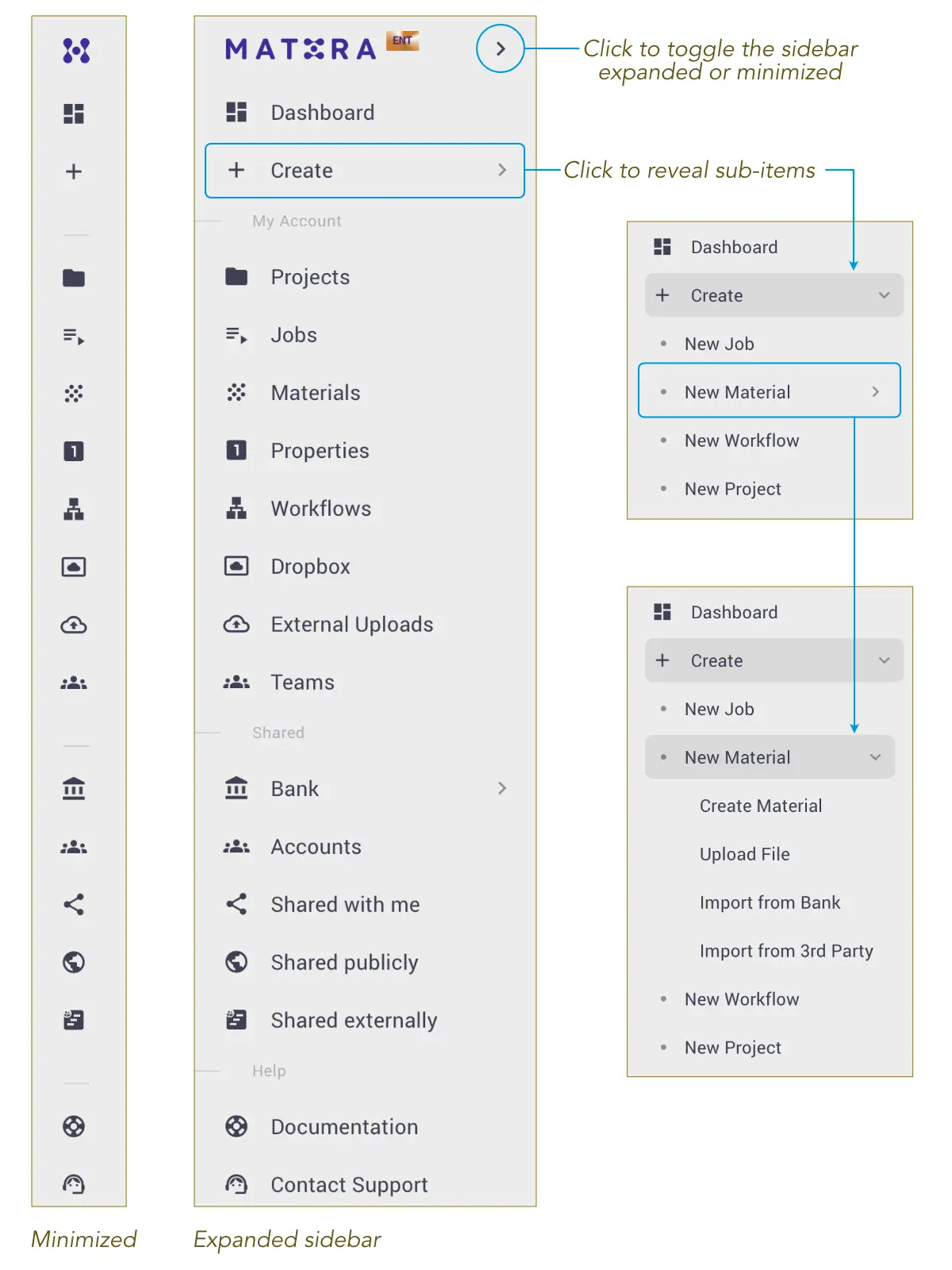 Left-hand Sidebar